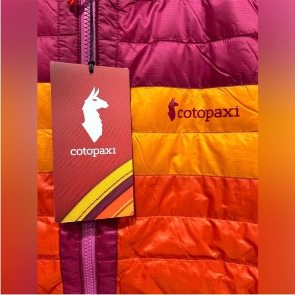 Cotopaxi Women’s XXS Capa Hooded Insulated Puffer Jacket NWT Raspberry Canyon - Picture 5 of 8